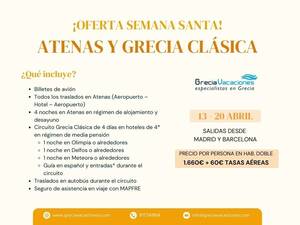 SEMANA SANTA - ATENAS Y GRECIA CLASICA